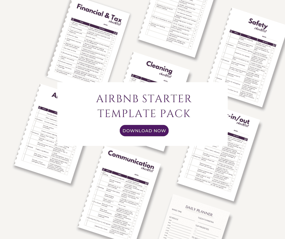 1 Airbnb Templates for hosting