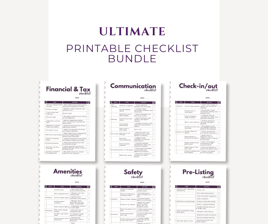 2 Start Airbnb Templates