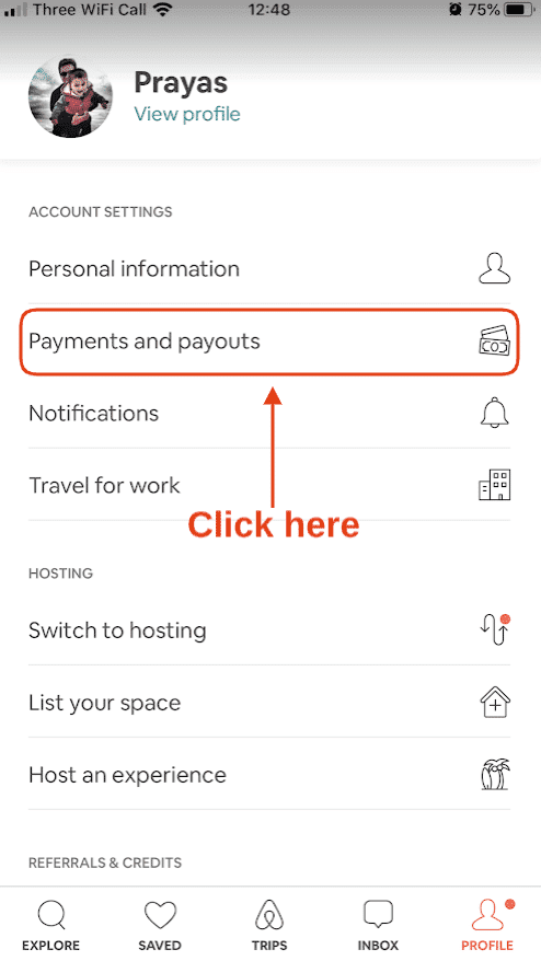 Airbnb Hosting Payments for Airbnb hosting - click here.