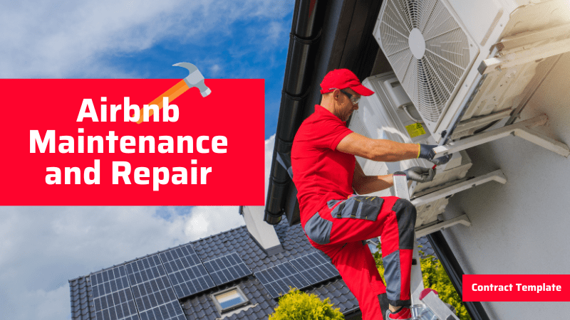 Airbnb Maintenance and Repair Contract Template