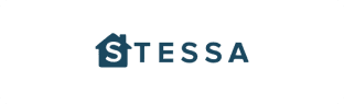 Airbnb Hosting A logo with the word stessa on it, designed for Airbnb hosting purposes.