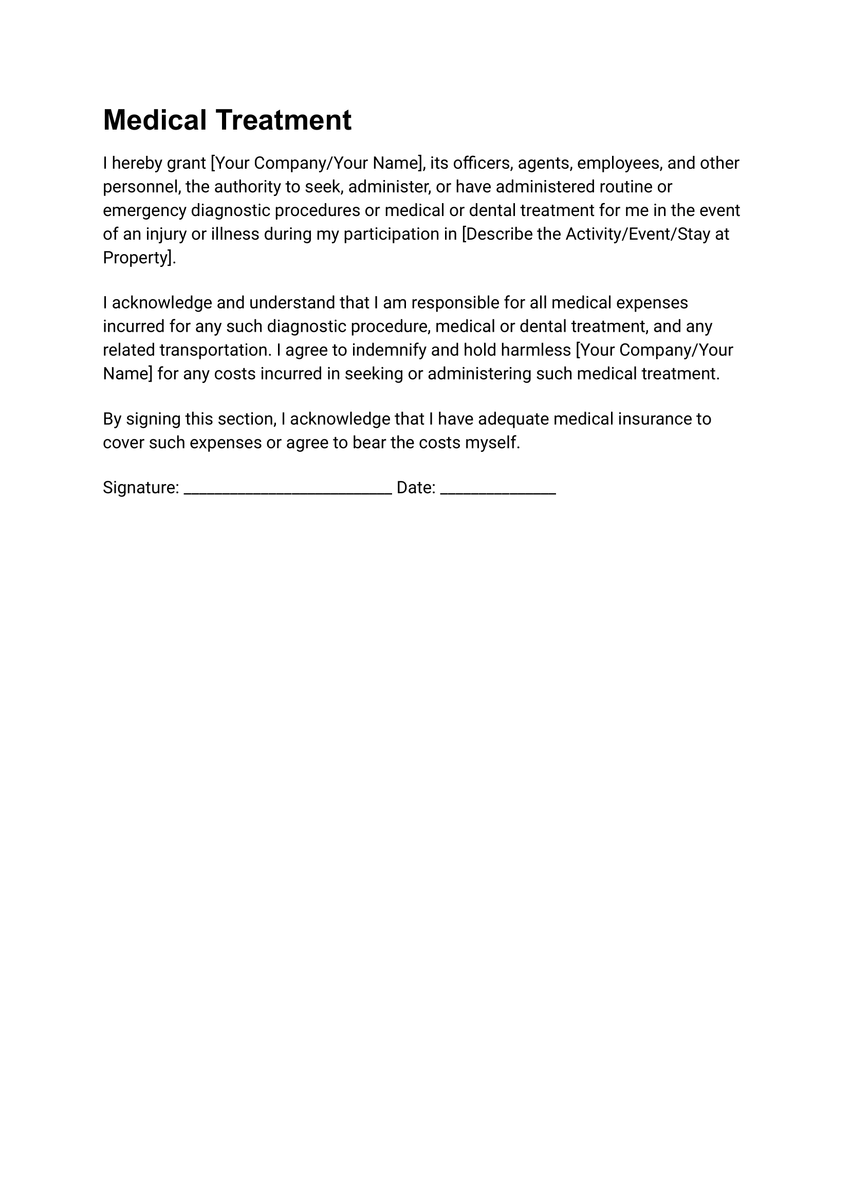 Liability Waiver for Short Term Rental Airbnb-5 Airbnb Liability Waiver Template Downloadable