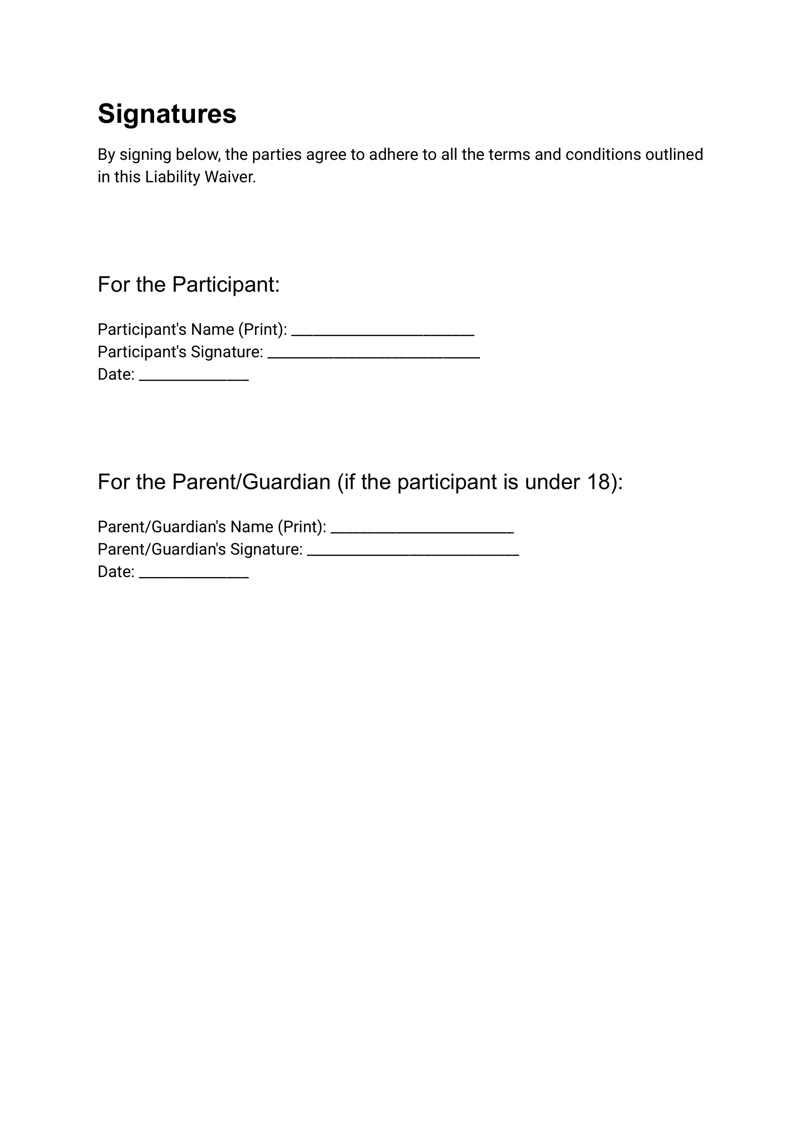 Liability Waiver for Short Term Rental Airbnb-9 Airbnb Liability Waiver Template Downloadable