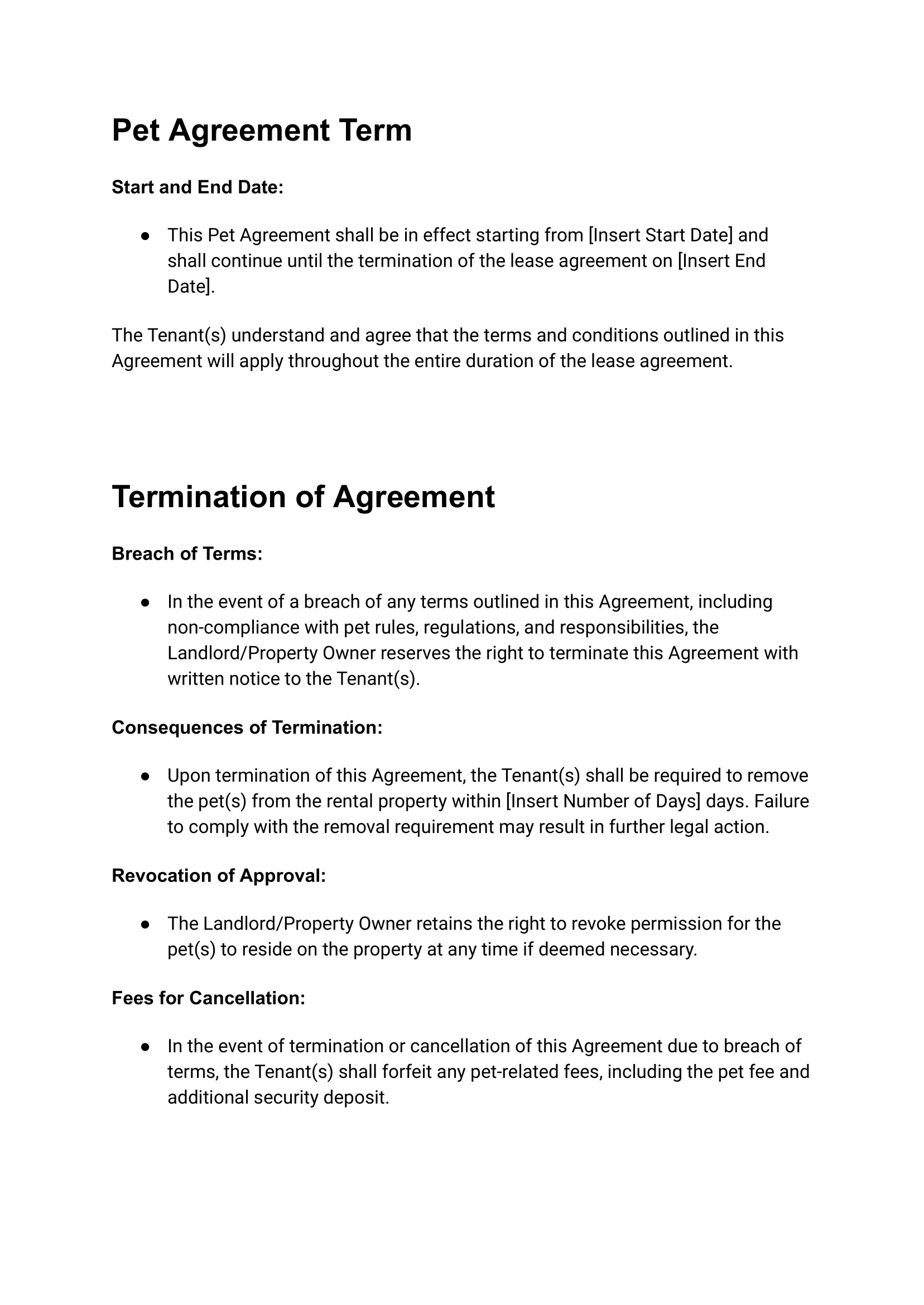 Pet Agreement_ Responsible Pet Ownership on Rental Property-7 Pet Agreement For Vacation Rental Airbnb Hosts
