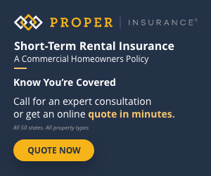 Airbnb Hosting Hosting homeowners policy for short-term rentals with a side bar for additional coverage options.