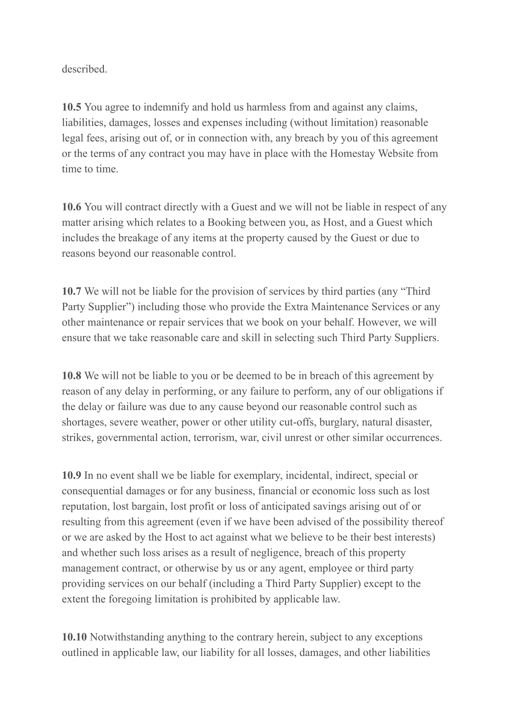 Property Management Contract-08 Airbnb Property Management Contract