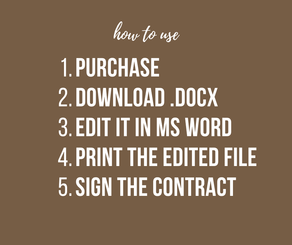 STR Product Images (1) Editable airbnb contract