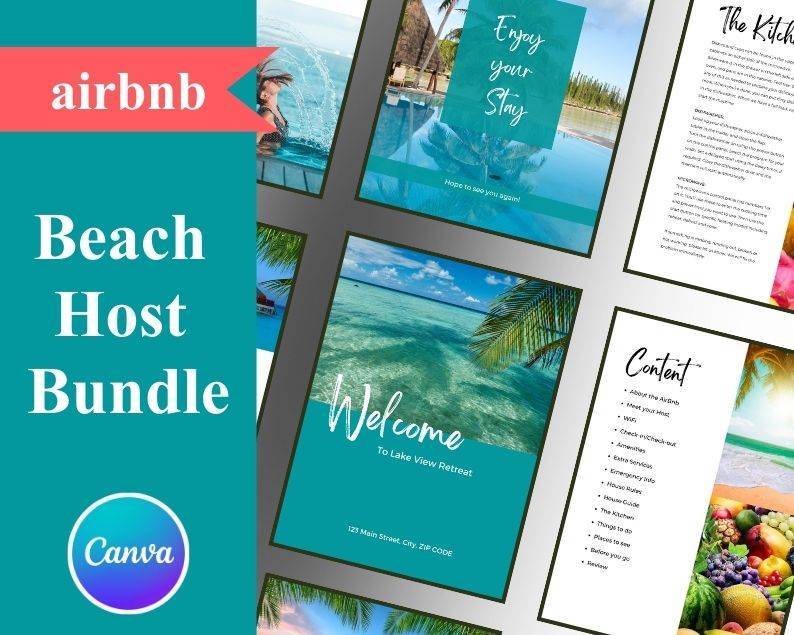 Tropical Airbnb Welcome Book (2) Tropical Airbnb Welcome Book