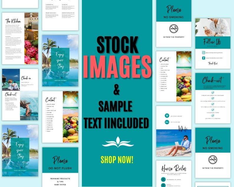 Tropical Airbnb Welcome Book (3) Tropical Airbnb Welcome Book