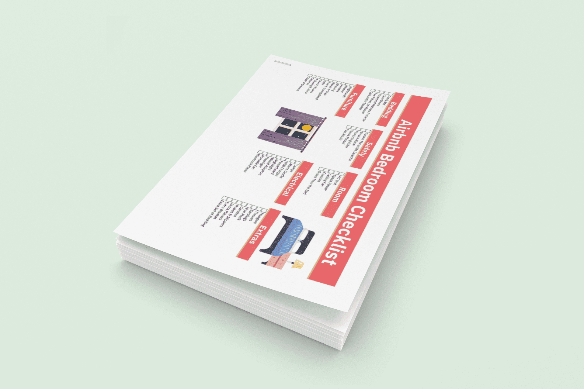 letterhead-mockup-featuring-a-pile-of-stapled-documents-1625-el (2) Airbnb bedroom amenities